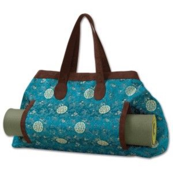 Athleta Handbags - Athleta Tadasana Tote Yoga Mat Holder Bag